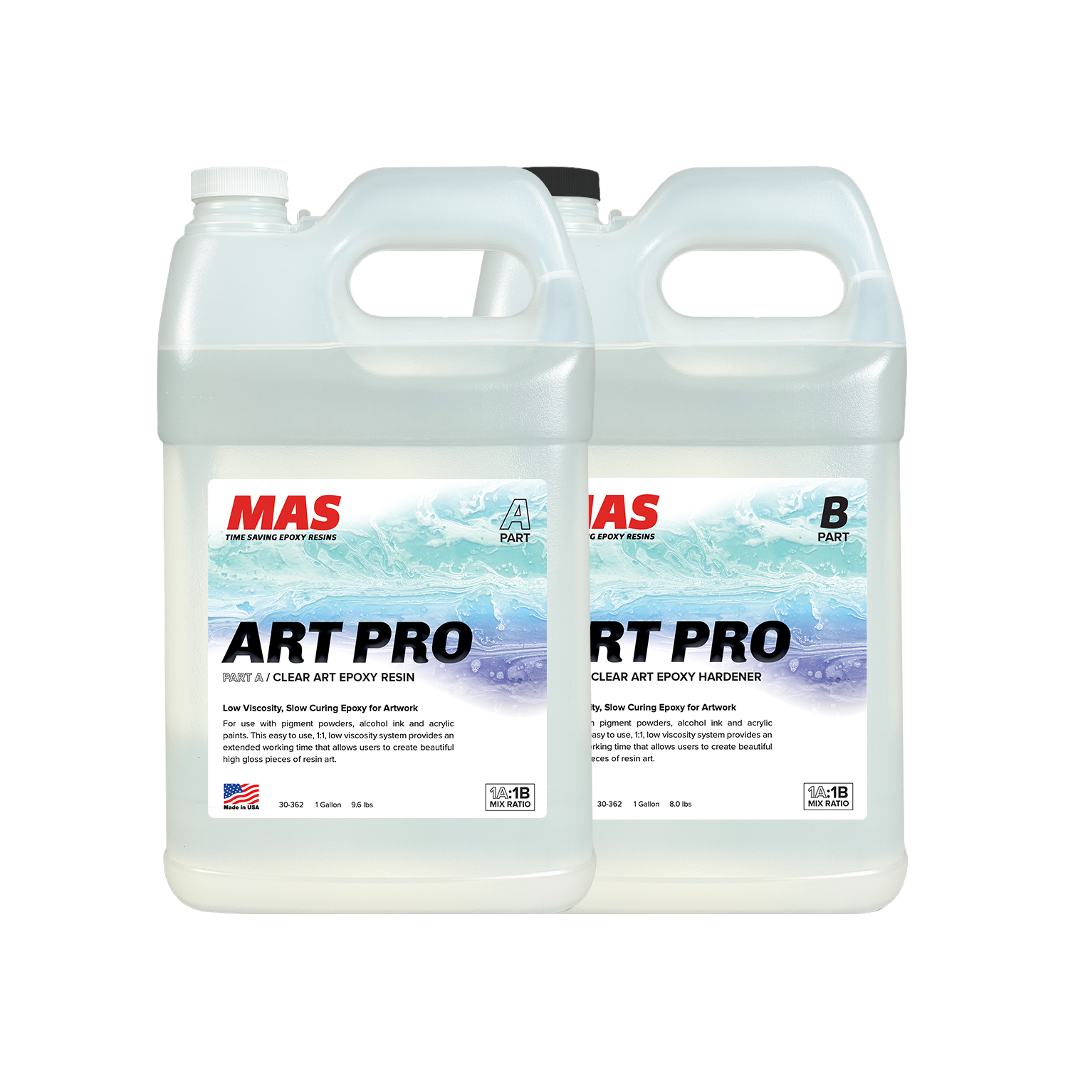 When ordering the art pro does the part a and part b come as a sold set or do we purchase it separately