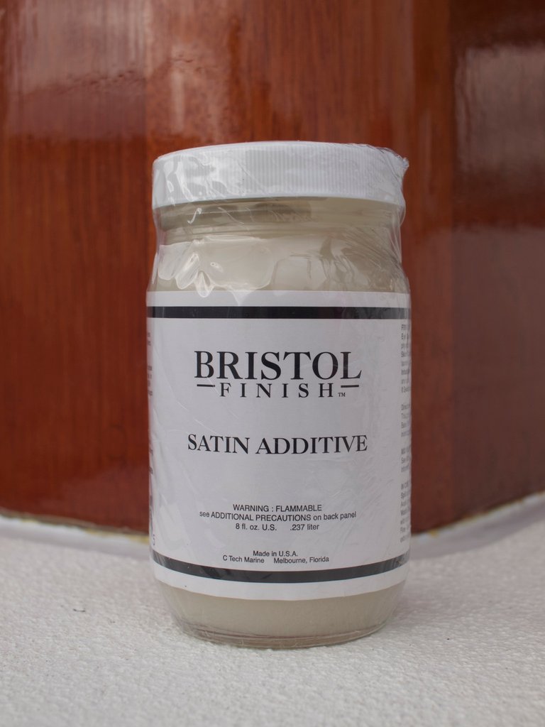 can Bristol Finish Satin Additive be used with Table Top?